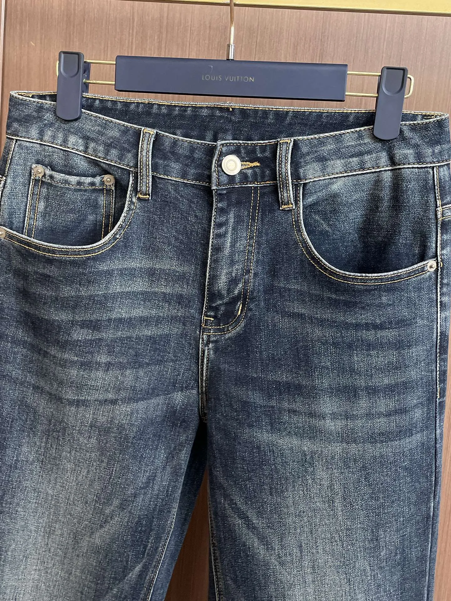P260 Paul 25ss autumn and winter new jeans, high elastic fabric, imported custom high-end washed cloth 🌹🌹High breathability and comfort, impeccable details, brand element design concept, reflecting high quality. It feels delicate and soft! It presents a casual cut and the upper body shape is great! Yardage: 28-38 (no 35.37)